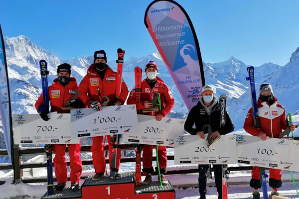 Philipp Lackner wird F&uuml;nfter im Europacup